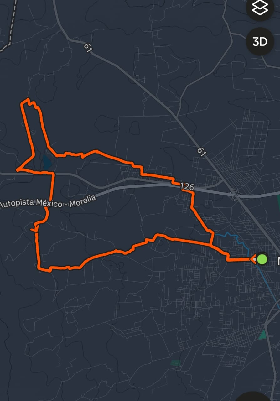 Mapa de la ruta
